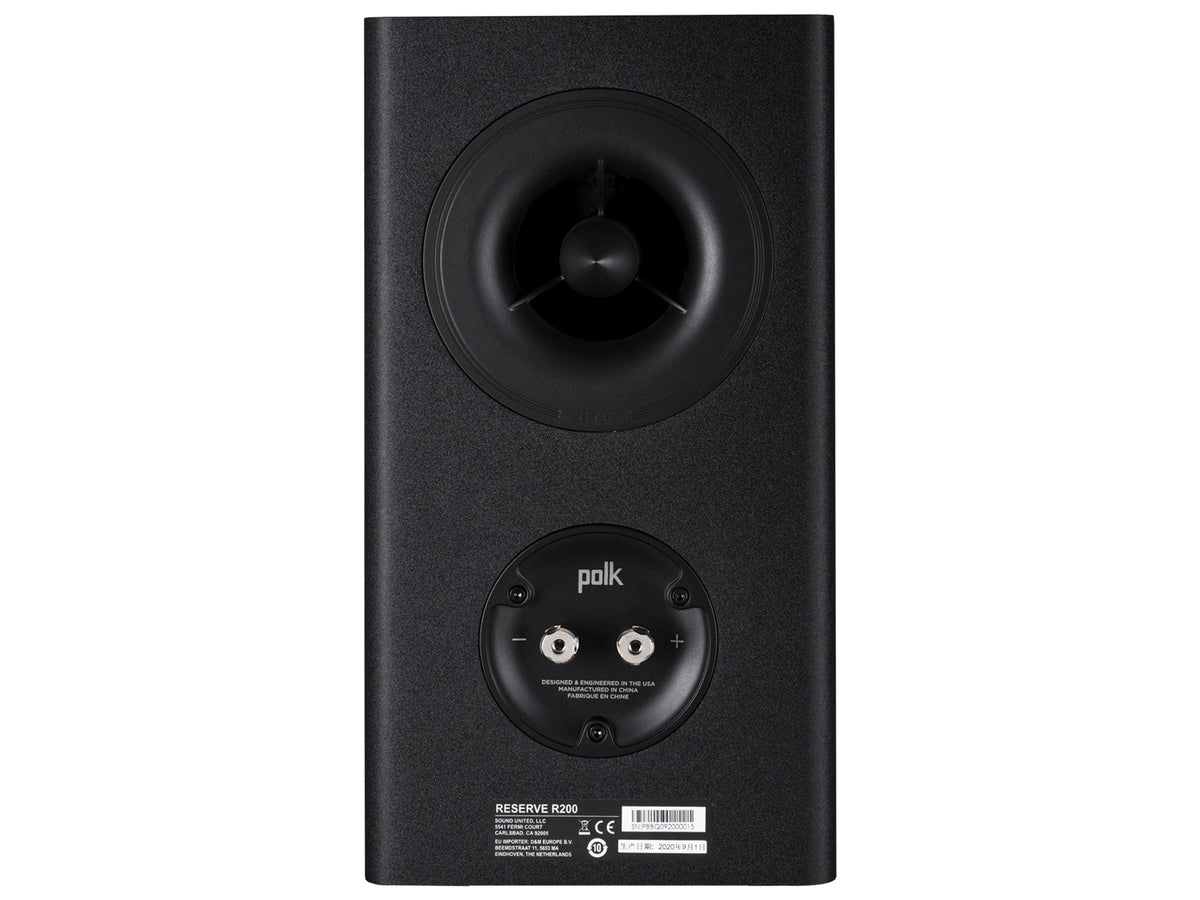 Polk Audio Reserve R200 — Vista posteriore