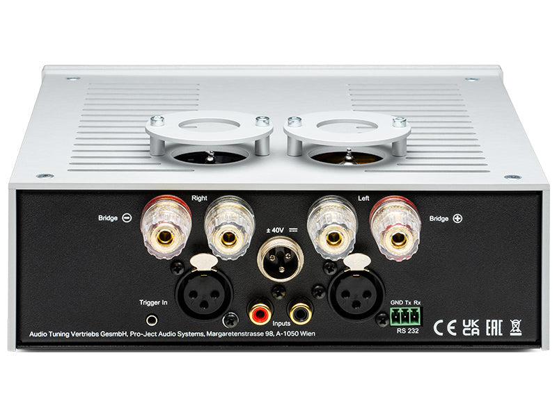 Pro-Ject Amp Box RS2, vista posteriore
