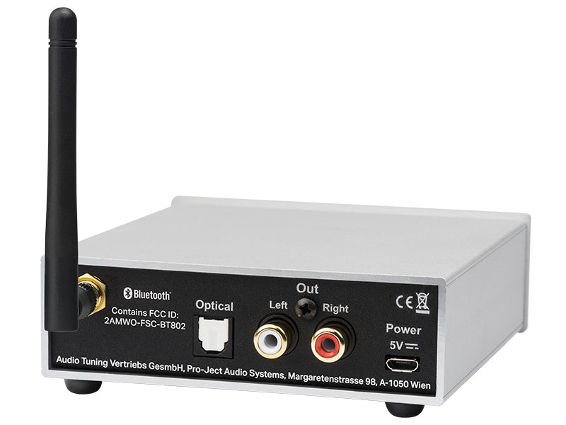 Pro-Ject BT Box S2 HD, Vista posteriore 2