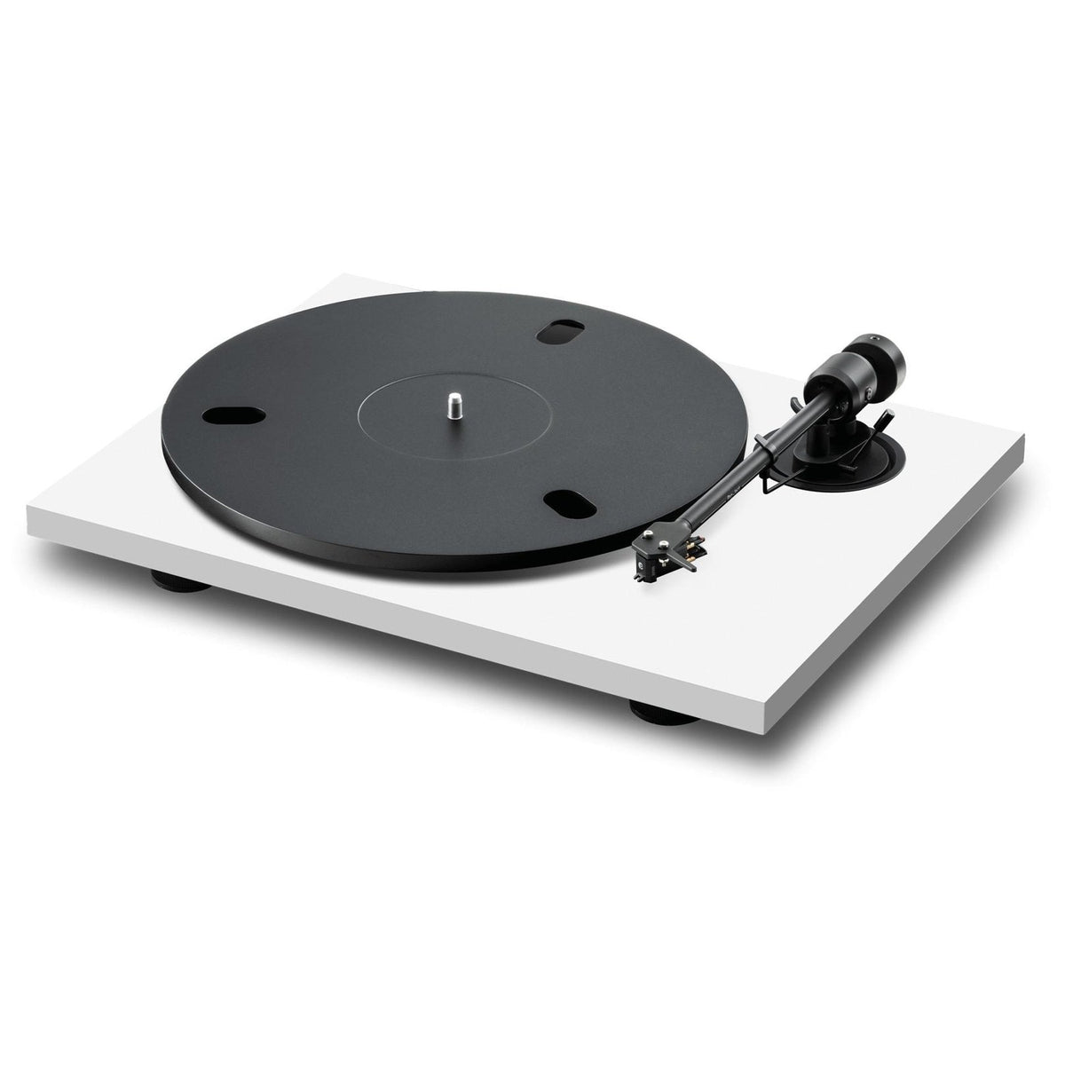 Pro-Ject E1.2 Phono, Vista laterale Finitura Bianco
