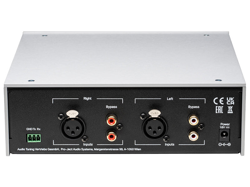 Pro-Ject Head Box DS3 B, vista posteriore