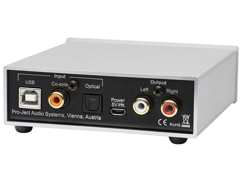 Pro-Ject Head Box S2 Digital, vista posteriore