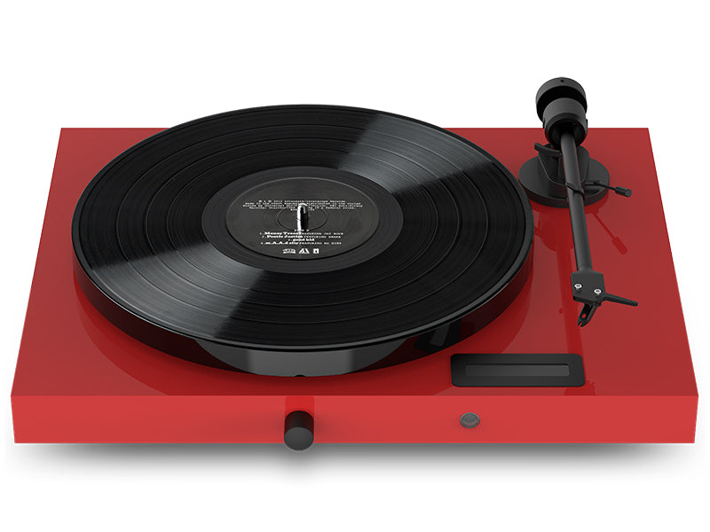 Pro-Ject Juke Box E1, Vista frontale 2 Finitura Rosso