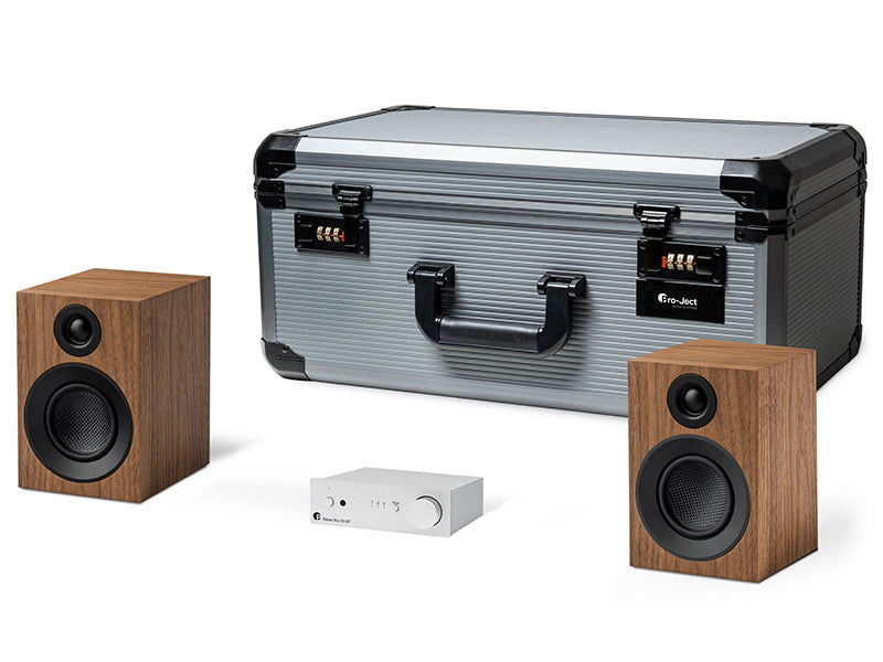 Pro-Ject Travel Set, Silver/Legno