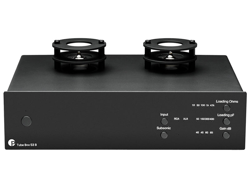 Pro-Ject Tube Box S3 B, Nero