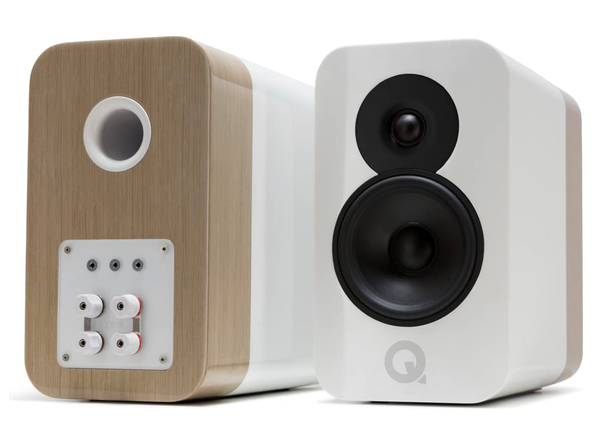 Q Acoustics Concept 300 bianco e light oak