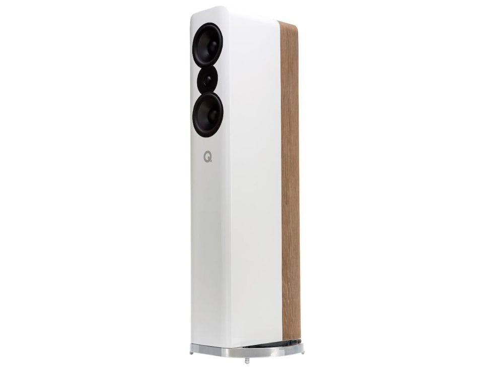 Q Acoustics Concept 500 bianco e light oak