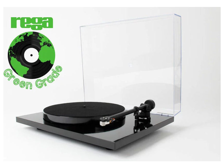 Rega Planar 1 Green Grade — Nero lucido