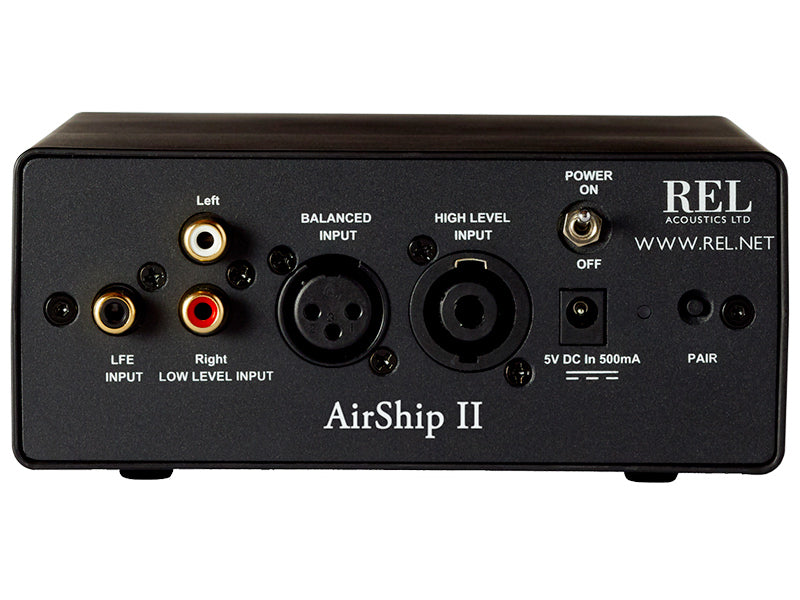 REL Airship II, vista posteriore