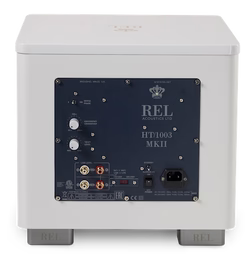 REL HT/1003 MKII, Vista posteriore Finitura Bianco