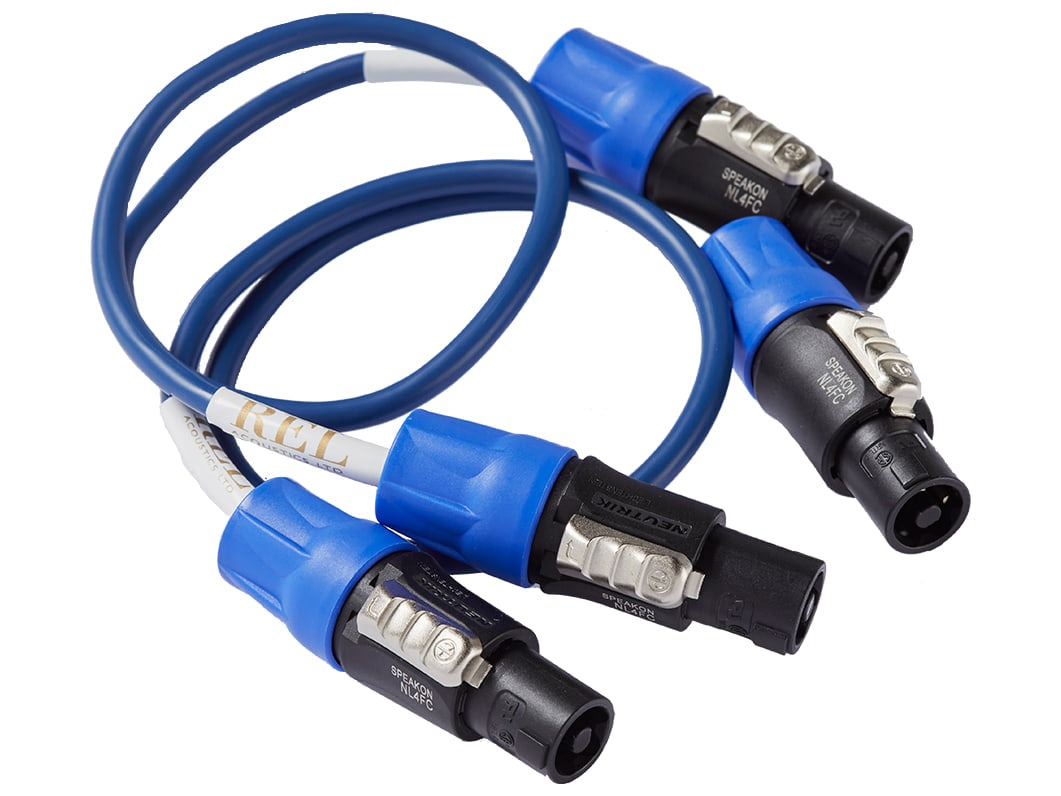 REL Line Array Pair Connectors, vista laterale