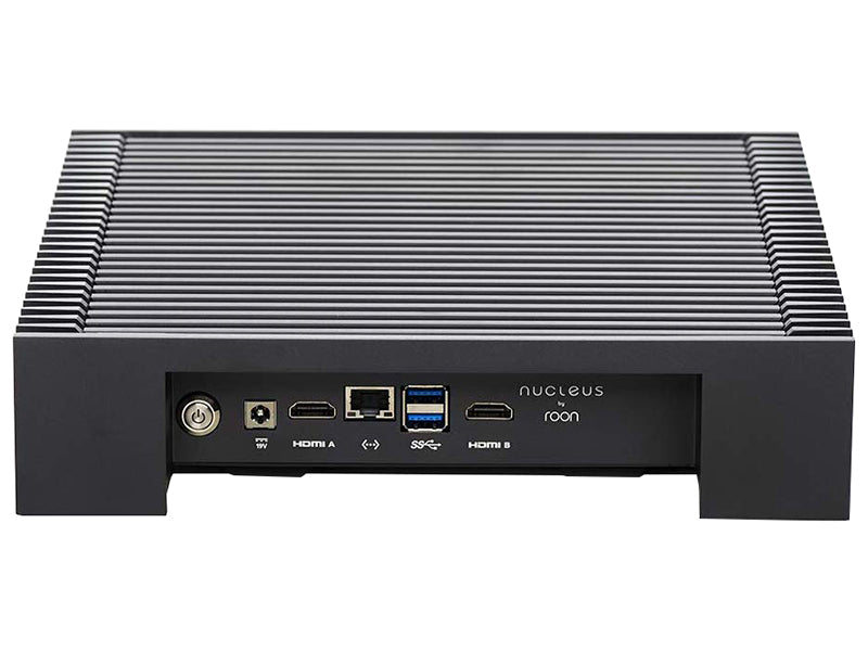 Roon Nucleus+, vista posteriore