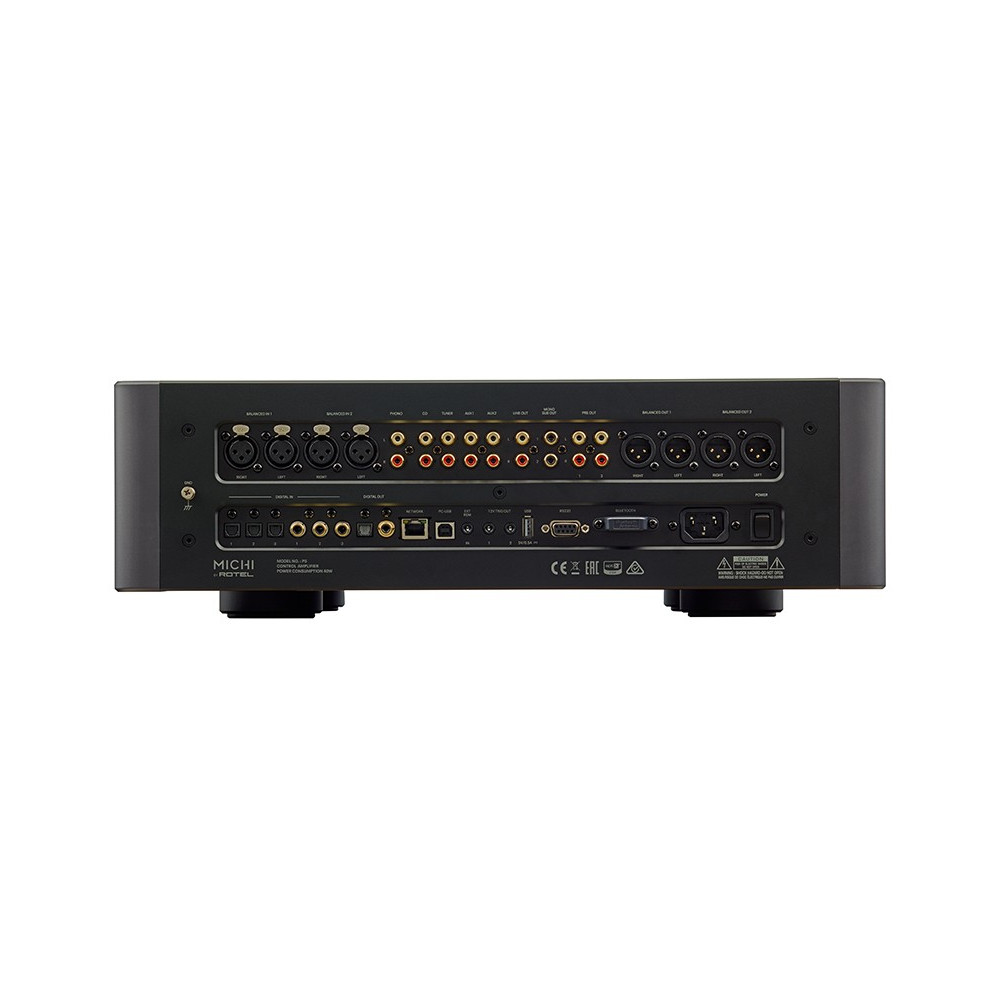 Rotel Michi P5 S2 — Vista posteriore
