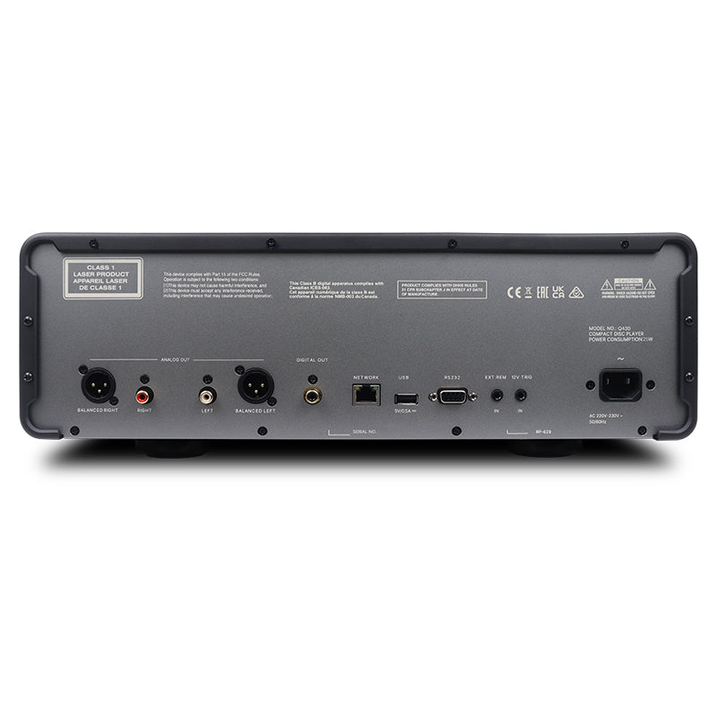 Rotel Michi Q430 — Vista posteriore