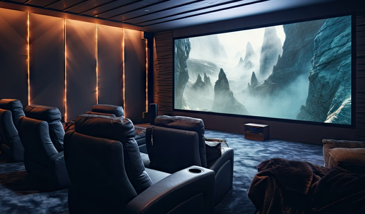Screenline Living — in sala cinema