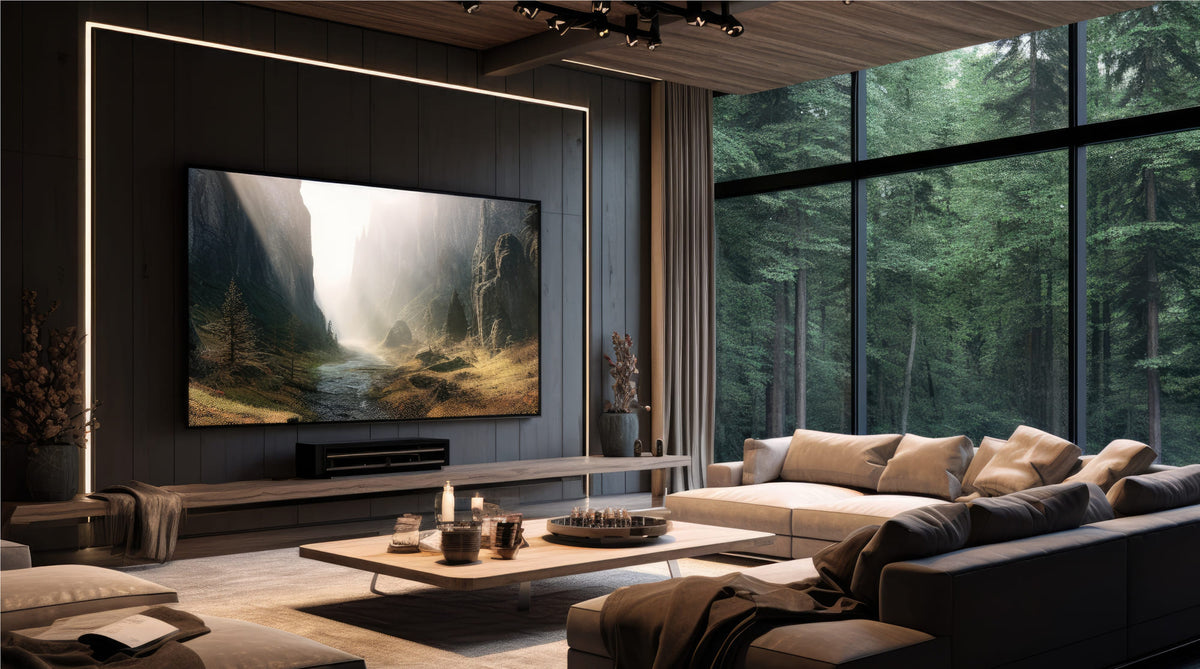 Screenline Living Thin — in soggiorno