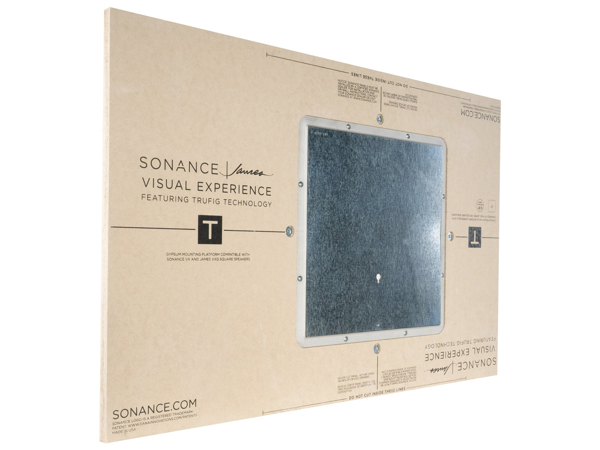 Sonance VX8 Piattaforma di montaggio TRUFIG — Quadrata / 5/8"