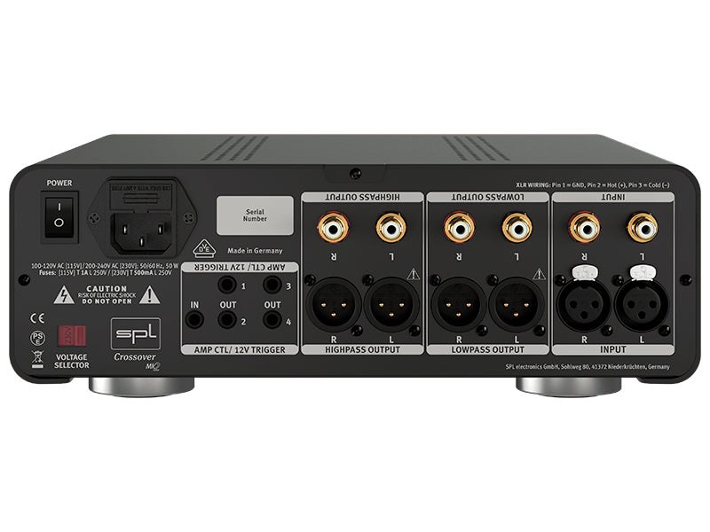 SPL Crossover Mk2, vista posteriore
