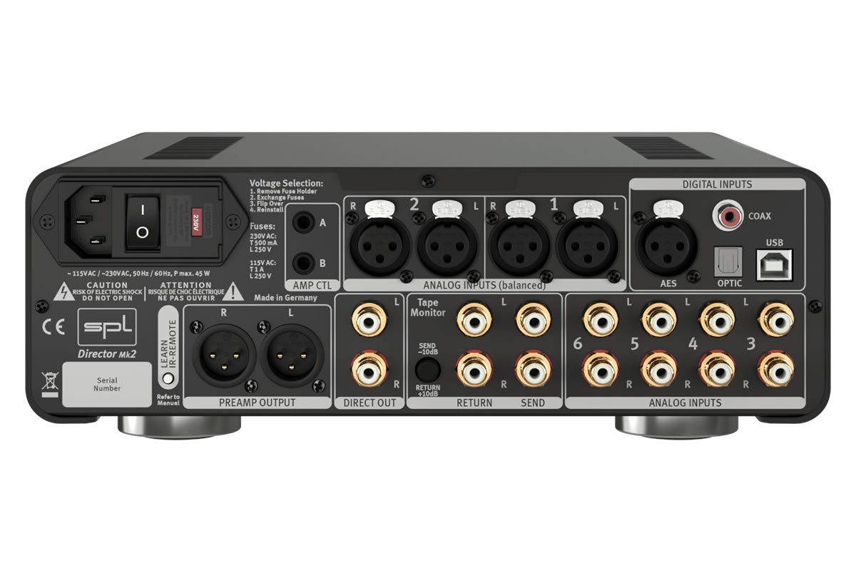 SPL Director Mk2, vista posteriore