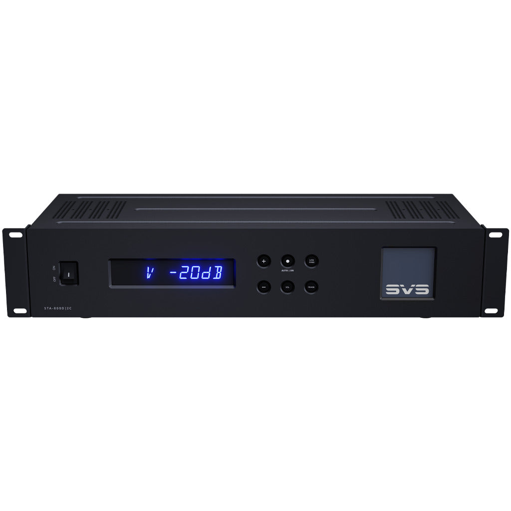 SVS 3000 In-Wall Single, amplificatore, vista frontale