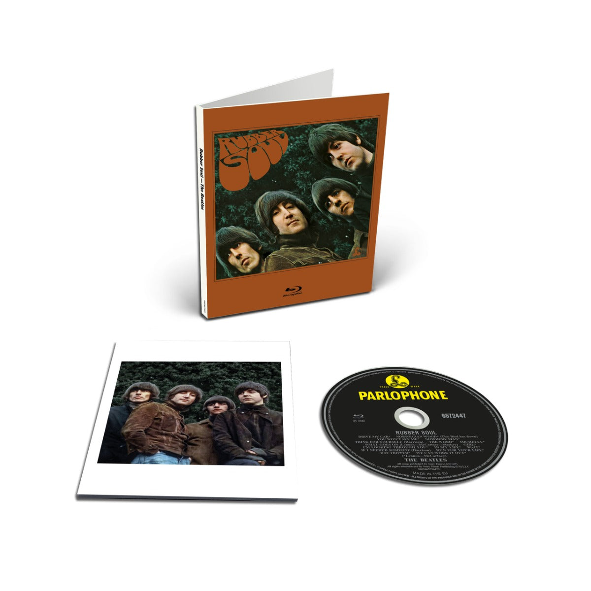 The Beatles – Rubber Soul, Blu-ray Dolby Atmos Visions of Sound, confezione