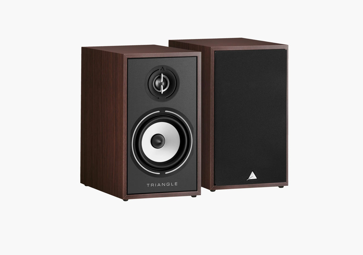 Triangle BOREA BR02 — Vista laterale finitura noce