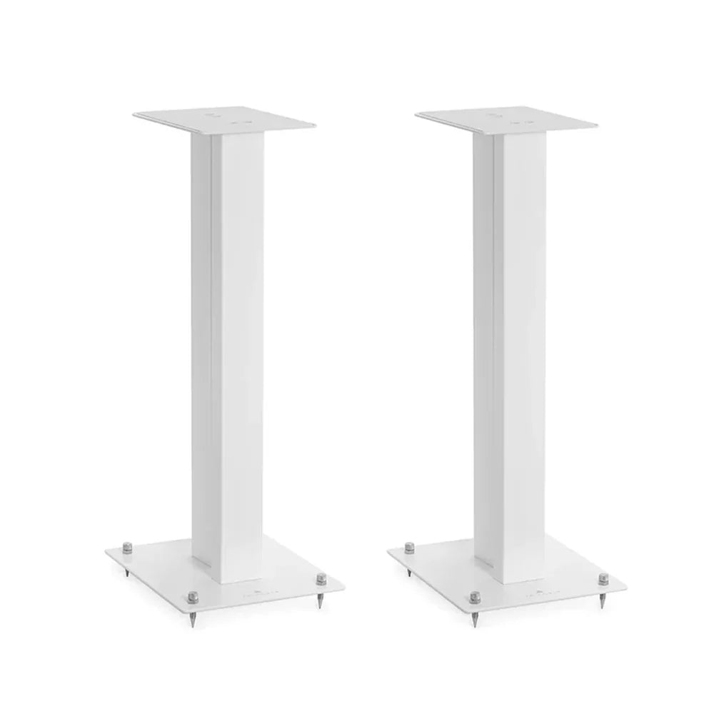Triangle Stand S02 — Vista laterale Finitura Bianco