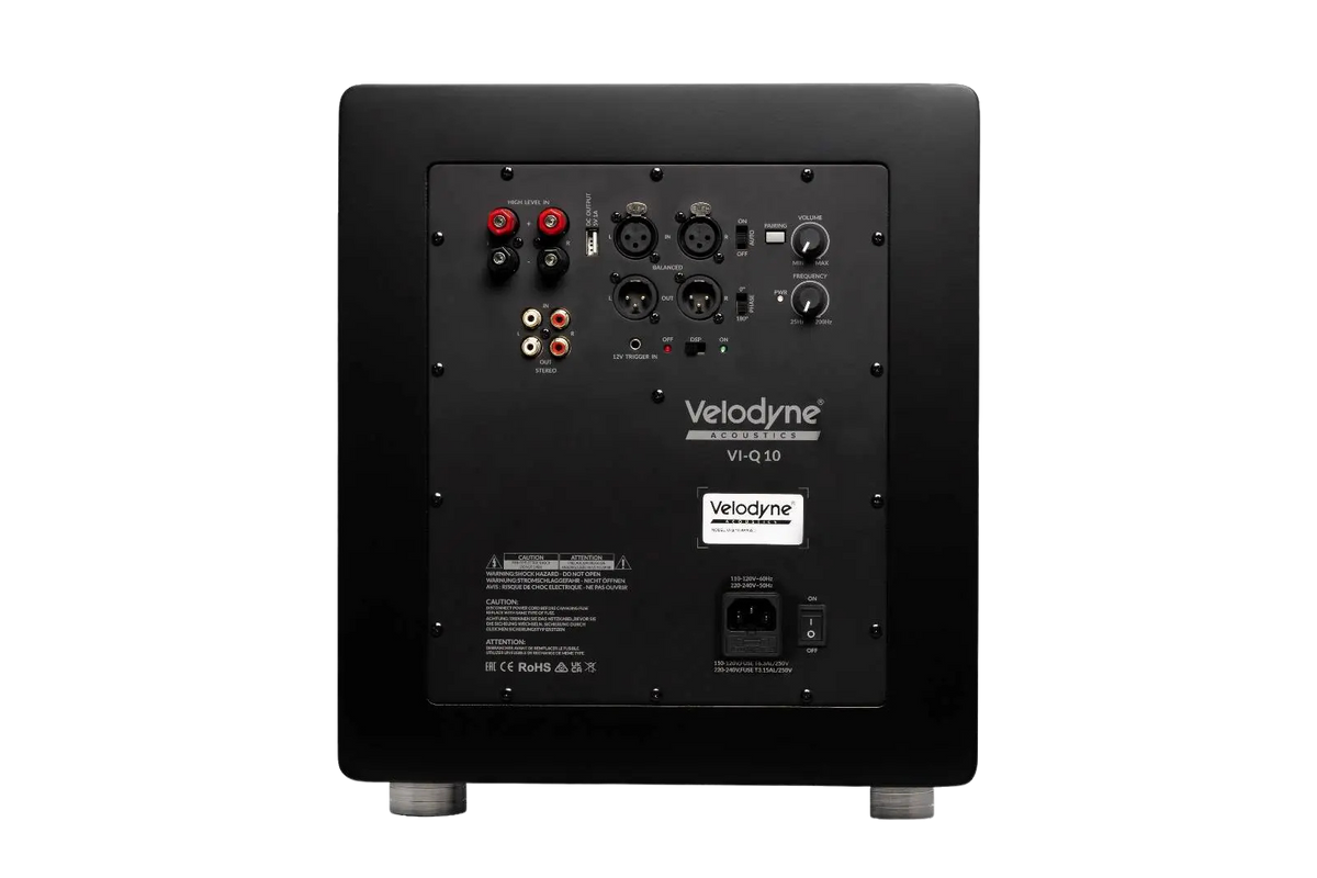 Velodyne VI-Q 10, vista posteriore