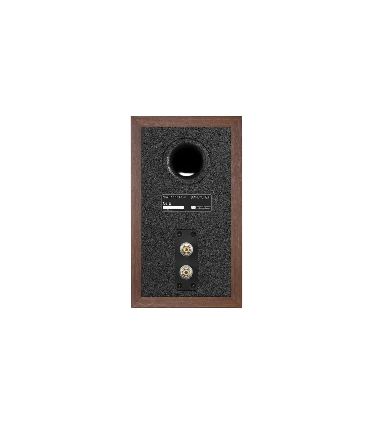 Wharfedale Diamond 12.1i, Noce, vista posteriore