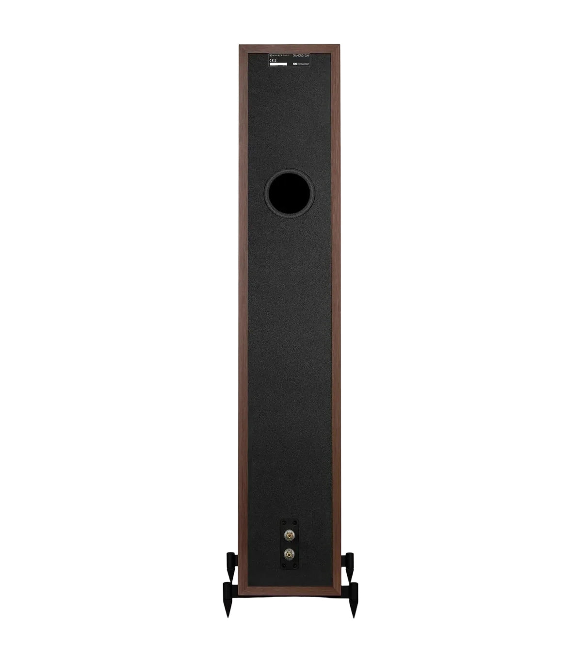 Wharfedale Diamond 12.4i, Noce, vista posteriore