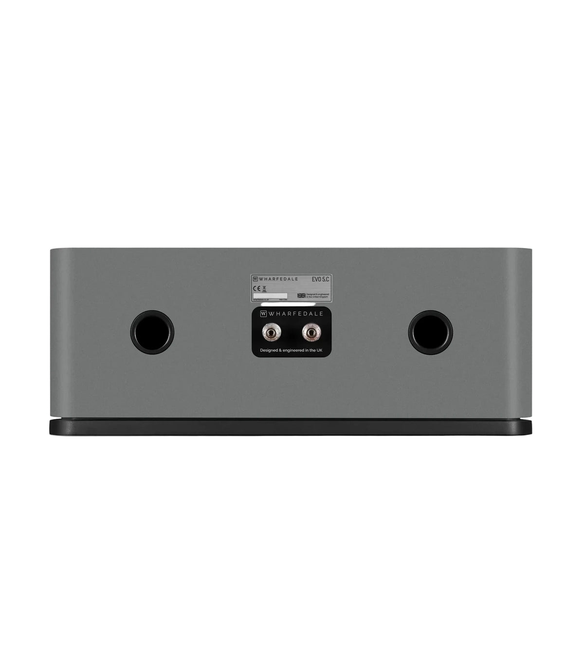 Wharfedale Evo 5.C, Grigio, vista posteriore