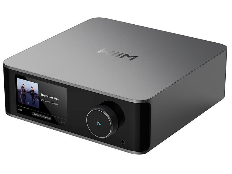 WiiM Ultra — Vista laterale