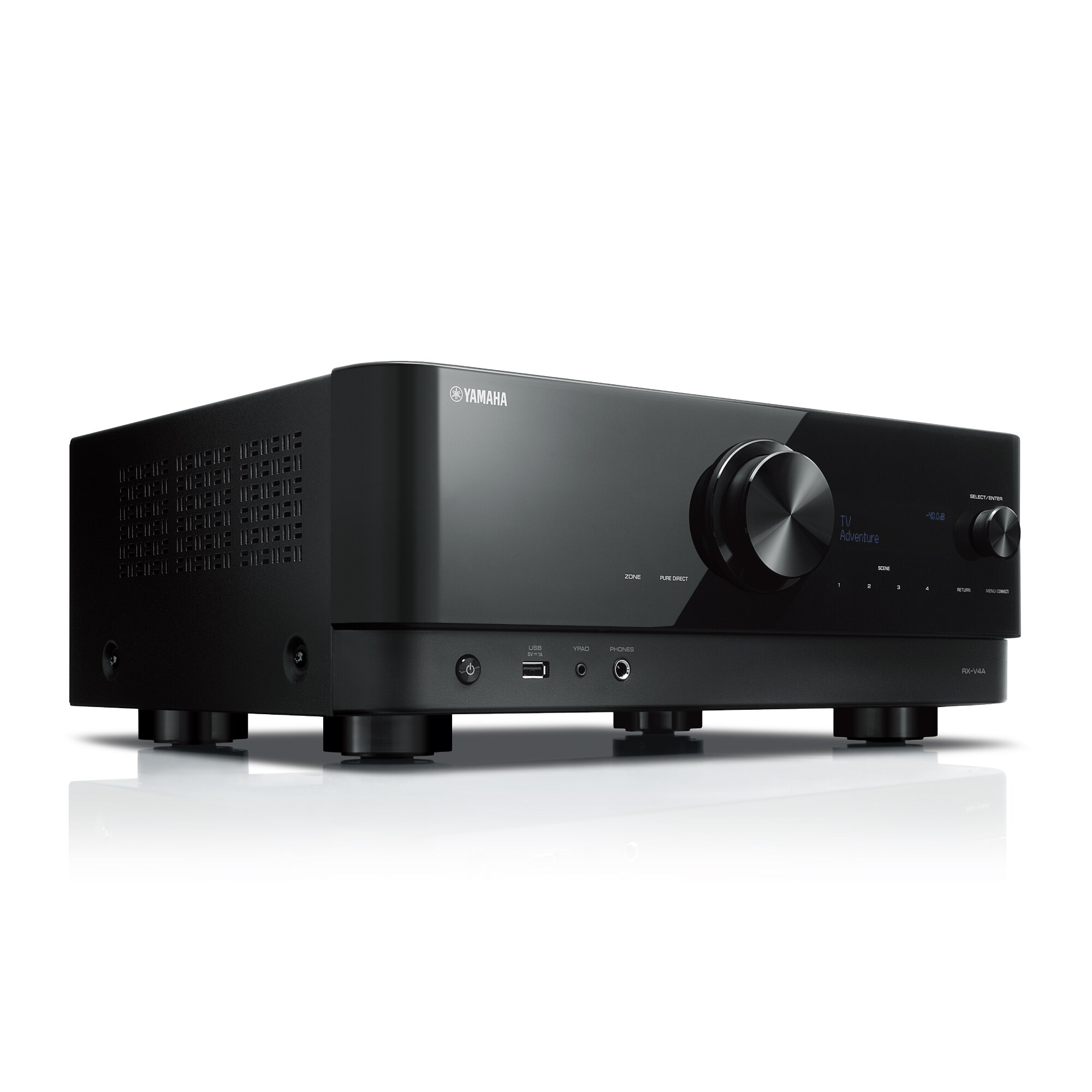 Yamaha AV RX-V4A — Vista laterale