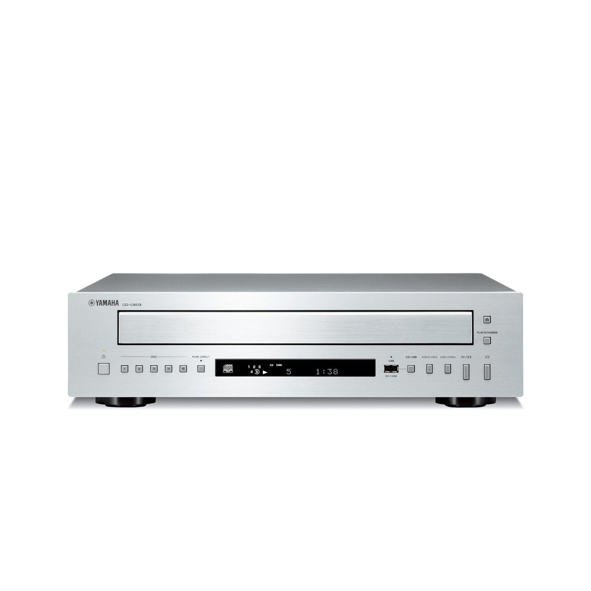 Yamaha CD-C603 — Silver