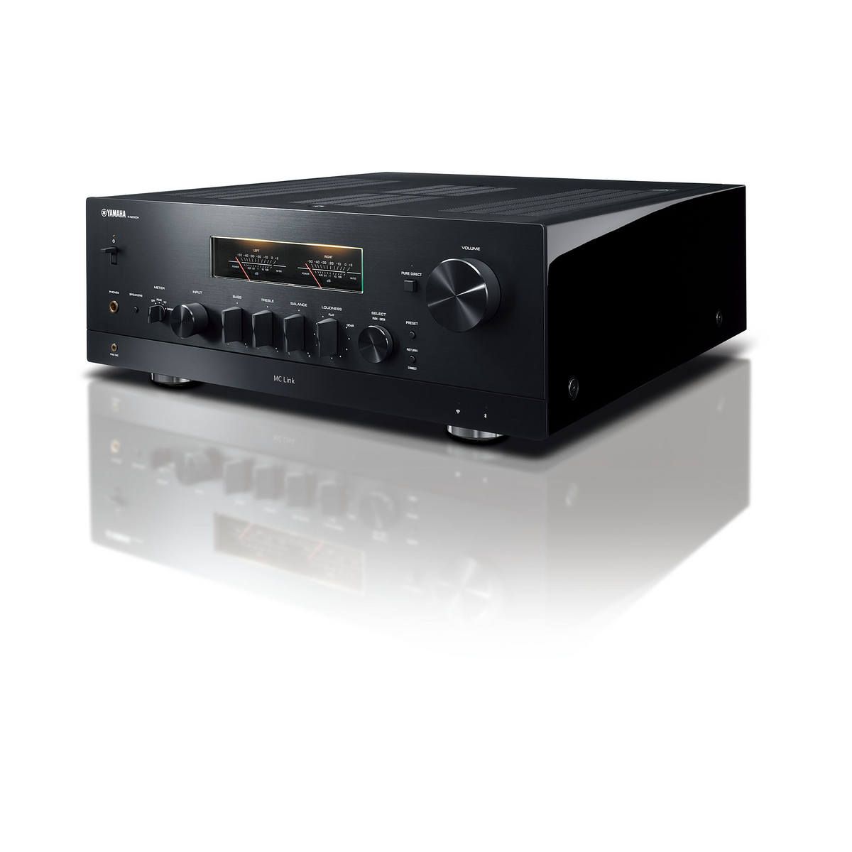 Yamaha R-N2000A — Vista laterale