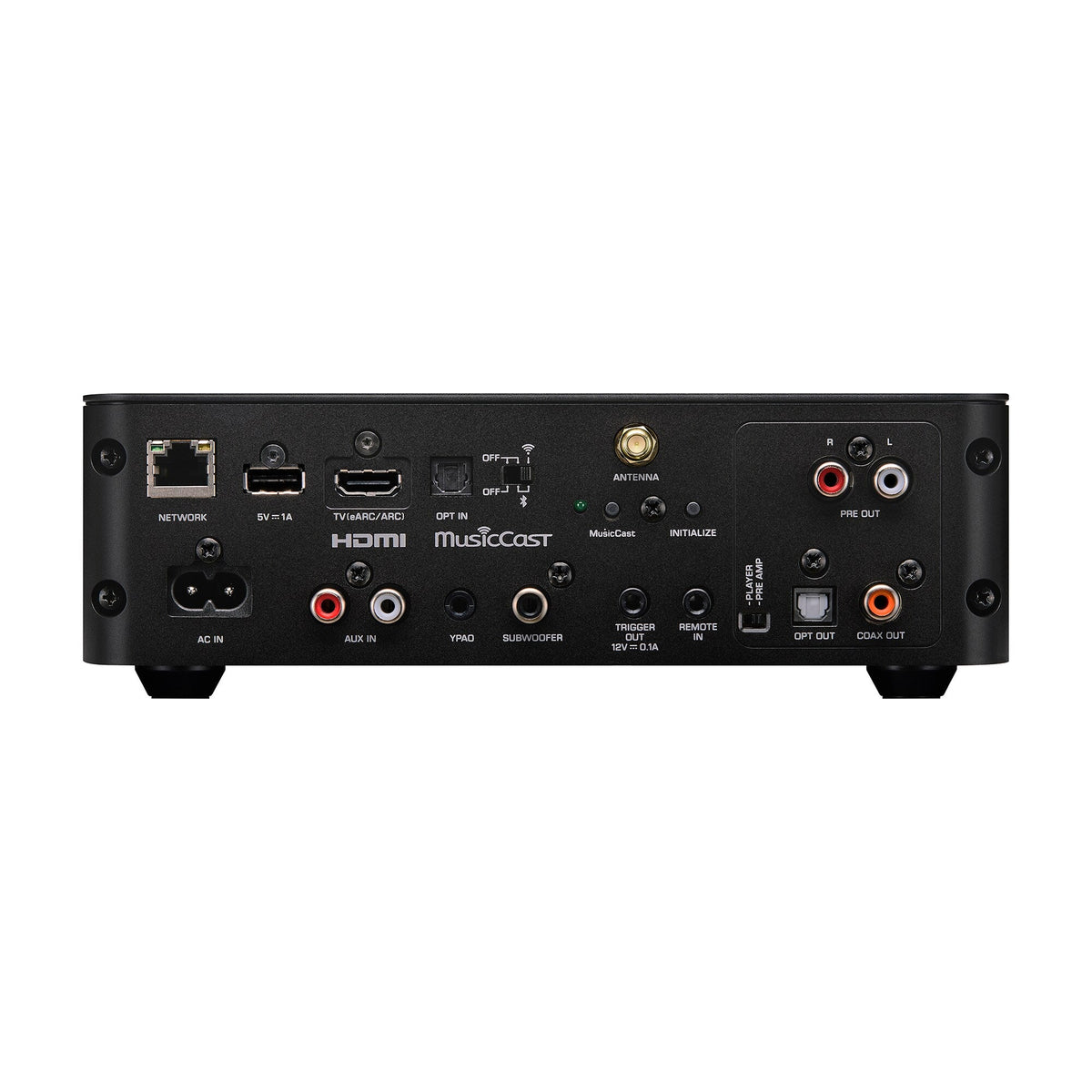Yamaha WXC-70A — Vista posteriore