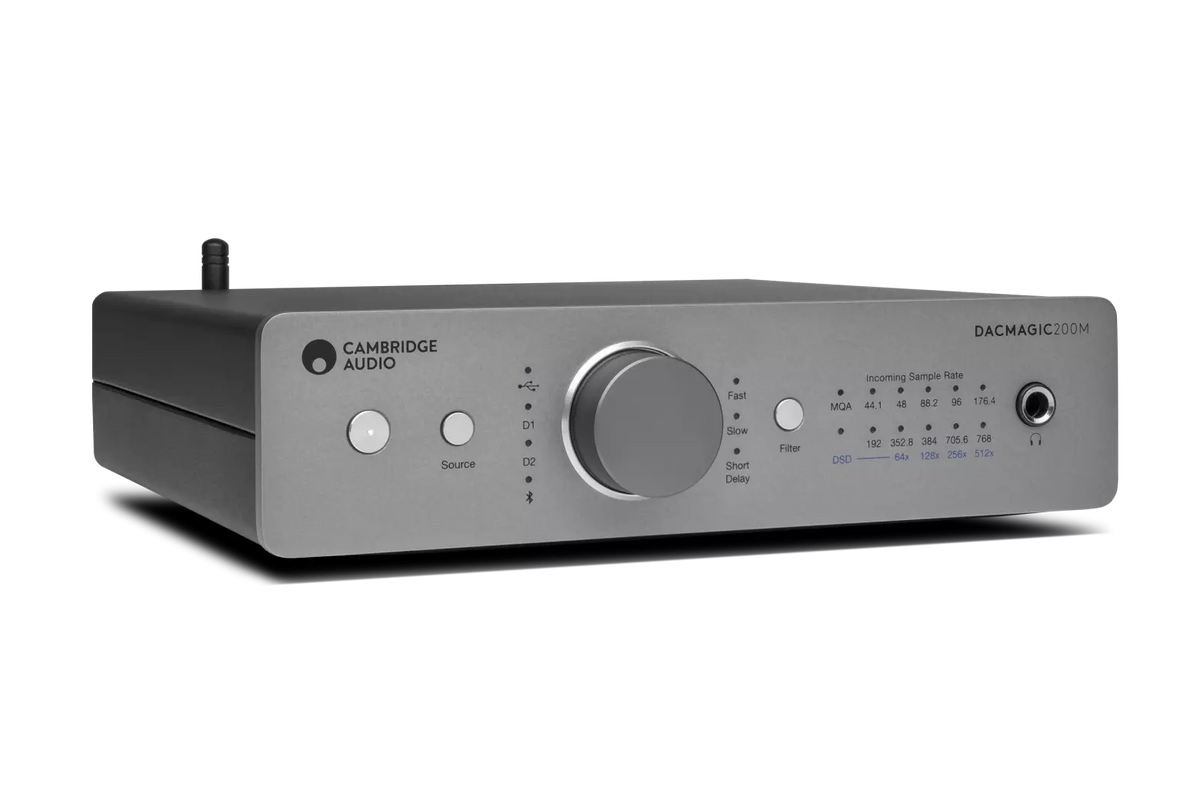 Cambridge Audio DacMagic 200M — vista di 3/4 da sinistra