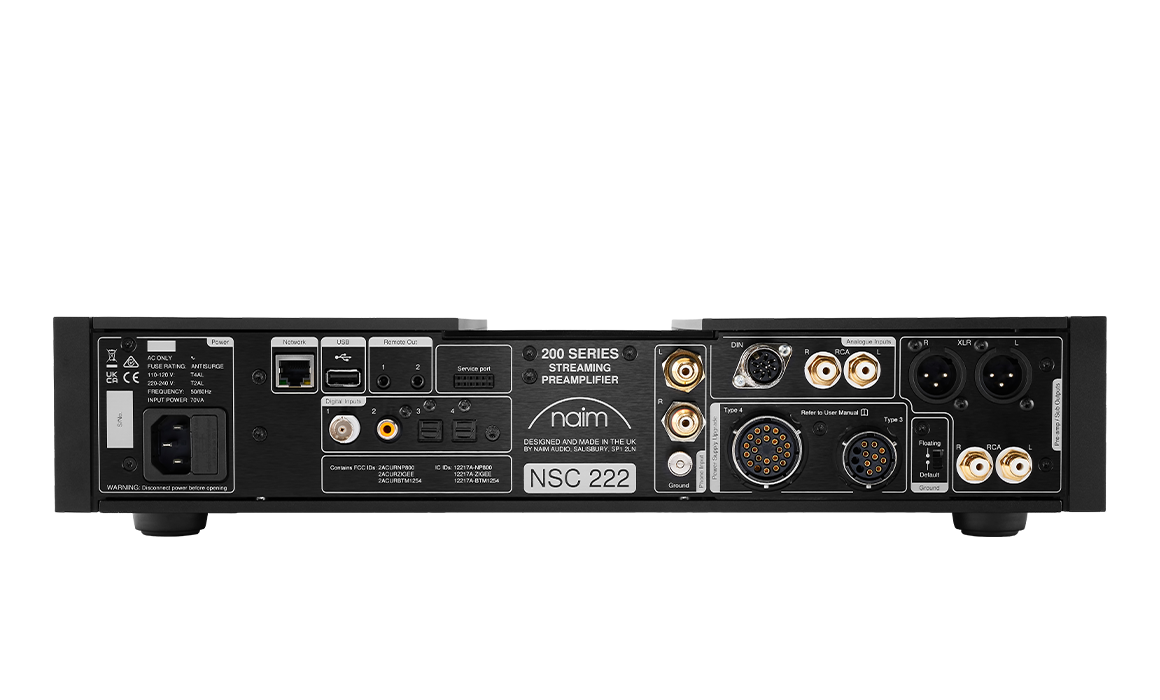 Preamplificatore stereo | NSC 222 Back