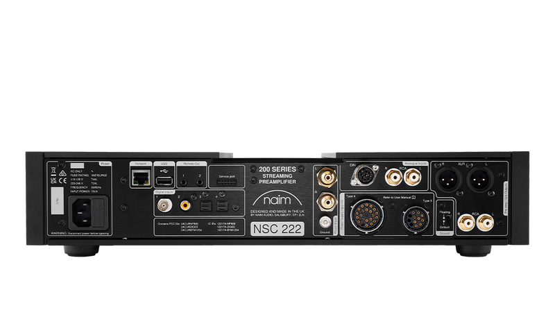 Preamplificatore stereo | NSC 222 Back