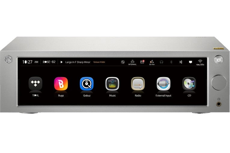 Rose Audio Screen ROSE RS250 – Media server & network streamer Hi-Fi con DAC SABRE e ...